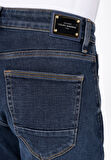 Slim Fit Düşük Bel Düz Paça Lacivert Erkek Pantolon Cl1067186