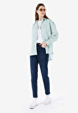Mom Fit Orta Bel Daralan Paça Kadın Denim Jean Pantolon