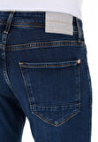 Straight Fit   Erkek Mavi Jean Pantolon