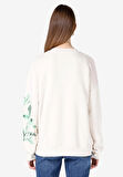 Comfort Fit   Kadın Ekru Sweatshirt Cl1067257