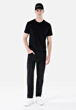 Rahat Regular Fit Normal Bel Düz Paça Siyah Erkek Pantolon Cl1067281