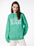Yeşil Kadın Sweatshirt