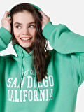 Yeşil Kadın Sweatshirt