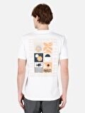 Beyaz Erkek Tshirt K.kol