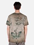 Gri Erkek Tshirt K.kol