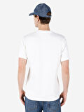 Beyaz Erkek Tshirt K.kol