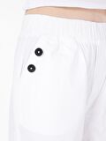Normal Kesim Yüksek Bel Geniş Paça Beyaz Kadın Pantolon Cl1068248