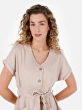 Bej Kadın Elbise CL1068537
