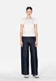 Slim Fit Yuvarlak Yaka Düz Kadın Ekru Kısa Kol Tişört Cl1068560