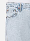 Geniş Kesim Yüksek Bel Kadın Jean Şort Cl1068614