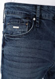 044 Karl Straight Fit   Erkek Koyu Mavi Jean Pantolon