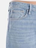 970 Berry Normal Kesim Yüksek Bel Geniş Paça Mavi Kadın Pantolon Cl1068704