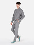 Normal Kesim Orta Bel Düz Paça Yeşil Erkek Pantolon Cl1068760