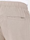 Normal Kesim Orta Bel Düz Paça Bej Erkek Pantolon Cl1068761