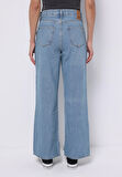 Regular Fit   Kadın İndigo Jean Pantolon