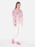 Normal Kesim Shirt Yaka Pembe Kadın Uzun Kol Gömlek Cl1068909