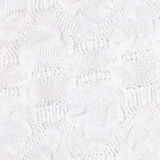 Dar Kesim Bisiklet Yaka Dokulu Örme Beyaz Kadın Kısa Kol Tişört Cl1069106