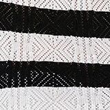 Dar Kesim Bisiklet Yaka Siyah Kadın Kısa Kol Kazak