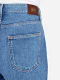 970 Berry Normal Kesim Yüksek Bel Geniş Paça Kadın Pantolon Cl1069217