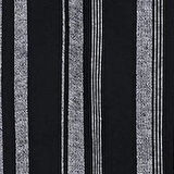 Normal Kesim Shirt Yaka Çizgili Siyah Erkek Kısa Kol Gömlek Cl1069245
