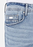 044 Karl Straight Fit   Erkek Mavi Jean Pantolon