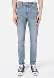 041 Danny Slim Fit Düşük Bel Dar Paça Erkek Mavi Jean Pantolon