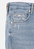 041 Danny Slim Fit Düşük Bel Dar Paça Erkek Mavi Jean Pantolon