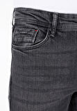 041 Danny Slim Fit   Erkek Siyah Jean Pantolon