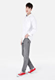 044 Karl Straight Fit   Erkek Siyah Jean Pantolon Cl1069495