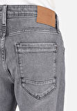 044 Karl Straight Fit   Erkek Siyah Jean Pantolon Cl1069495