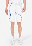 Regular Fit Orta Bel  Erkek Natural Jean Şort