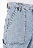 Worker Fit   Erkek İndigo Jean Pantolon