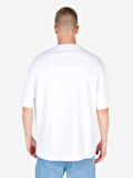 Beyaz Erkek Tshirt K.kol