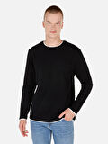 Siyah Erkek Tshirt U.kol