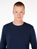 Lacivert Erkek Tshirt U.kol