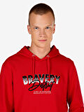 Kırmızı Erkek Sweatshirt