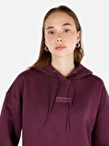 Mor Kadın Sweatshirt