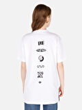 Beyaz Kadın Tshirt K.kol