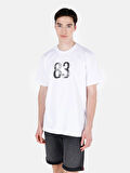 Beyaz Erkek Tshirt K.kol