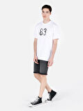 Beyaz Erkek Tshirt K.kol