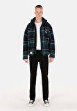 Slim Fit     Erkek Lacivert Mont