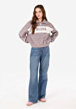 Pembe Kadın Sweatshirt