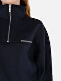 Lacivert Kadın Sweatshirt