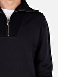Siyah Erkek Sweatshirt