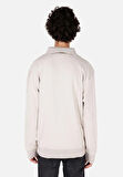 Comfort Fit   Erkek Taş Sweatshirt