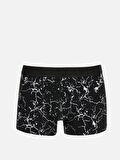 Modern Fit  Erkek Siyah Boxer