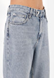 Regular Fit   Kadın İndigo Jean Pantolon