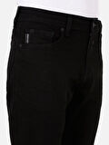 067 Jack Normal Kesim Orta Bel Düz Paça Siyah Erkek Pantolon Cl1071698