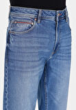 045 Davıd Regular Fit Orta Bel Düz Paça Erkek Mavi Jean Pantolon Cl1072209