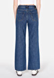 Regular Fit   Kadın İndigo Jean Pantolon